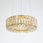 Luminaire suspendu en cristal 16 po