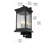 Ileanna Outdoor Wall sconce in Black