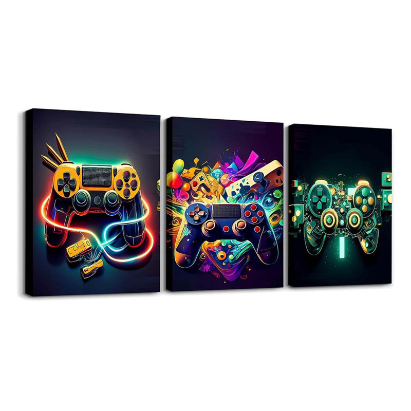 3 Piece Wrapped Canvas Print