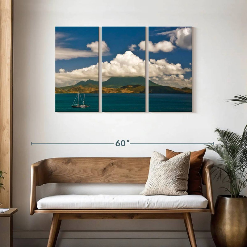 Rorry Nevis From Saint Kitts, 28" H x 45" W