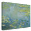 « les nymphéas » par claude monet, reproduction de peinture à l’huile sur toile tendue-929518257