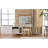 Bedroom Makeup Desk In White With 3 - Color Lighting Modes, Retractable Side Cabinet, Drawer Dividers, And Built Charging Table Adjustable Mirror, Interchangeable Compartments, Power Outlet-161468244