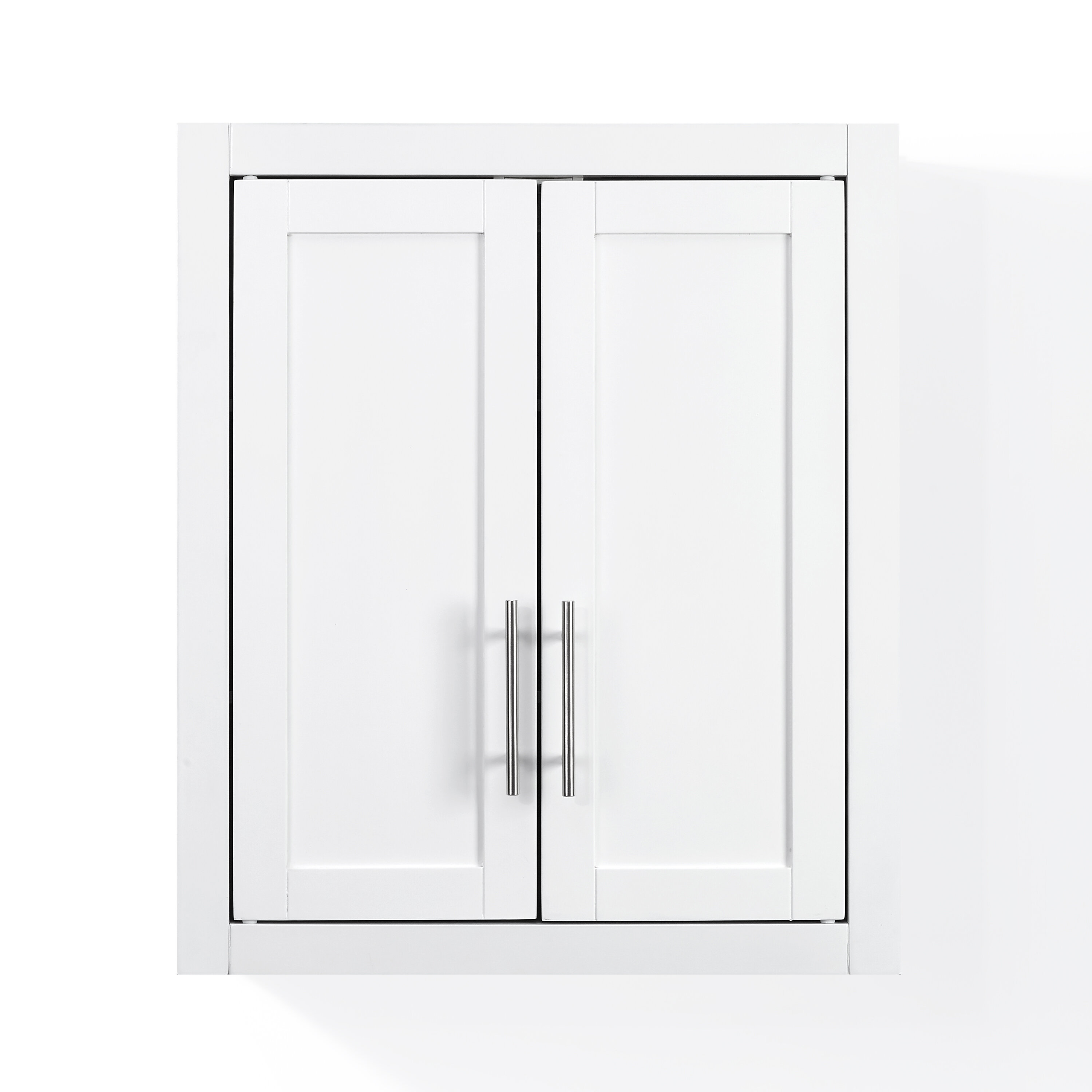 Allura 22 W x 26 H x 8 D Wall Mounted Bathroom Cabinet Finish: White