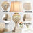 Jansel 29” Modern Silver Mercury Glass Table Lamp