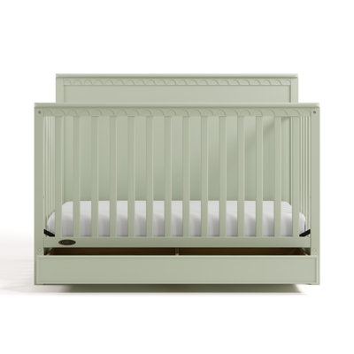 Sasha 5-In-1 Convertible Crib With Drawer