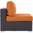 Convene Armless Patio Chair with Cushions-752805568