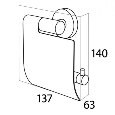 Tiger Toilet Roll Holder Boston