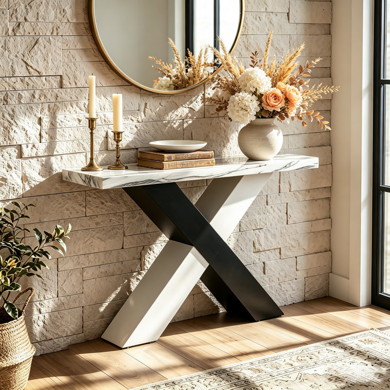 Console Table, 85.1cm H x 140cm W x 35.1cm D