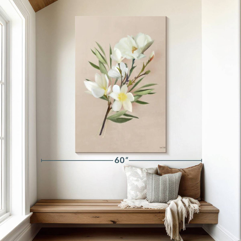Magnolias Harnek Spring, H 51 po x l 34 po
