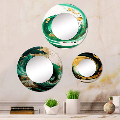 Chattam Metal Round Mirror