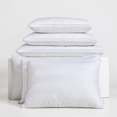 Oreiller en duvet d'oie doux et moyen