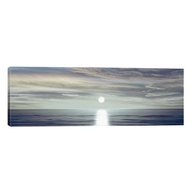 Sunlit Horizon Ii by Maggie Olsen - Wrapped Canvas Panoramic Print