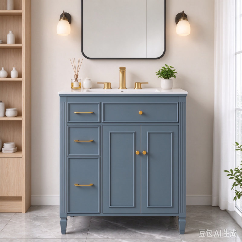 Freestanding Standard With Ceramic Top