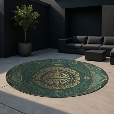 Twilight Realm Indoor And Outdoor Area Rug