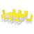 Jaune citron / blanc est en rupture de stock