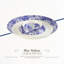 Spode Blue Italian Chip & Dip 14.5"