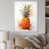 White Floater Framed