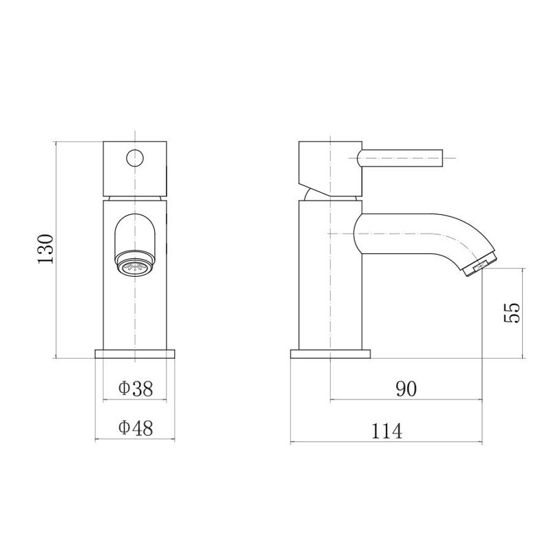Hylton Mono Basin Mixer