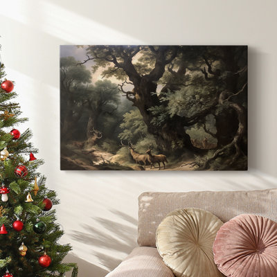 Christmas Holiday Arts - Toile tendue avec châssis