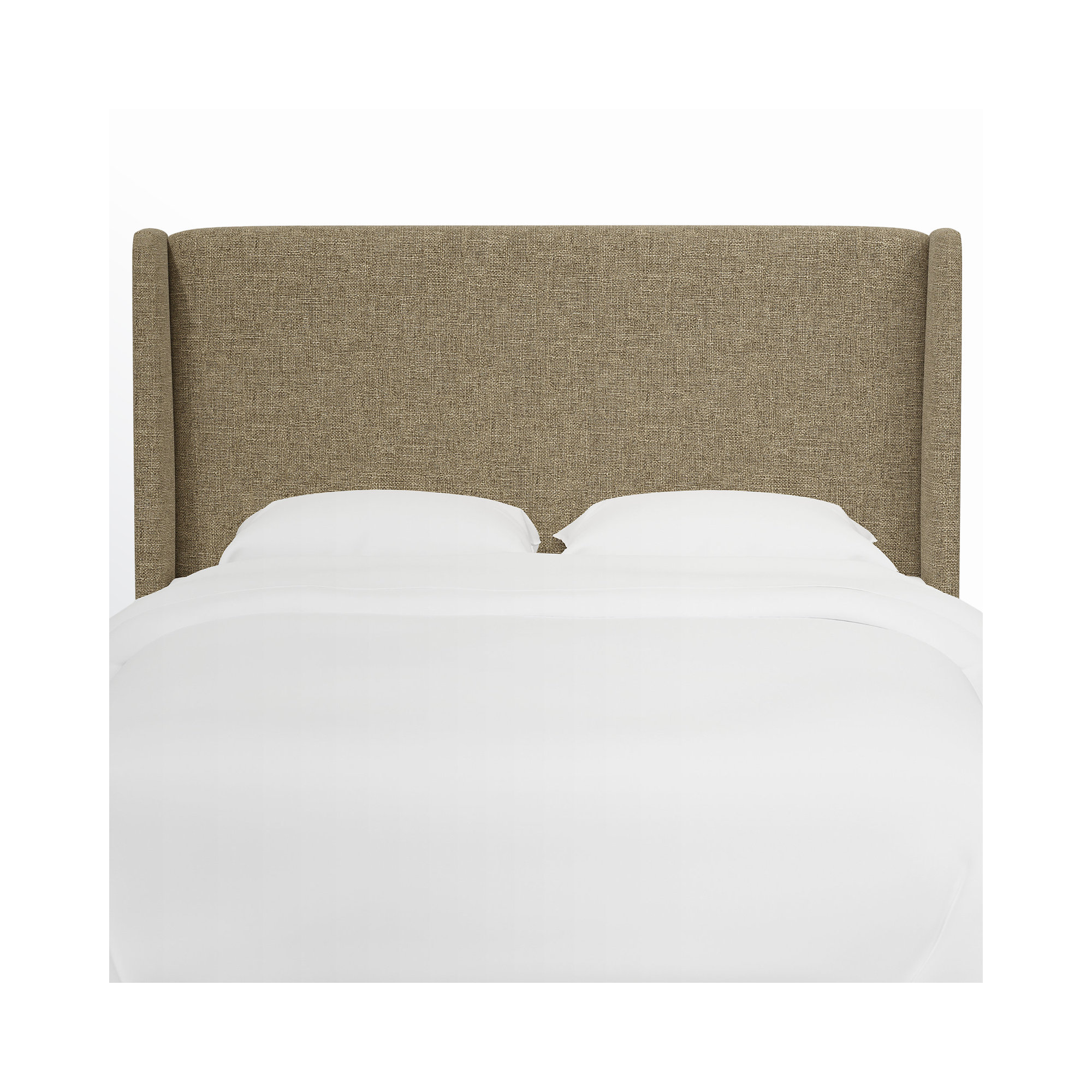 Bellfield Upholstered Headboard, Zuma Natural Textured Linen, King