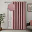 Linen Blend Blackout Curtain Panel Pair Single Panel-2045078057