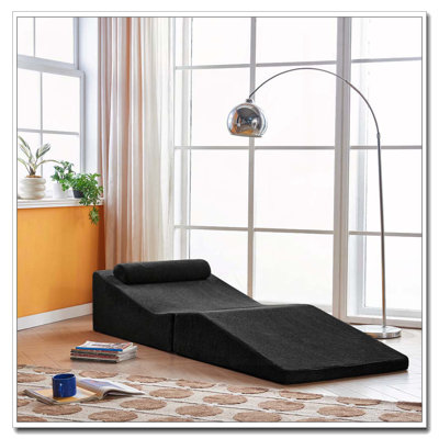 Chaise longue d'intérieur pliable et portable
