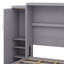 Lit escamotable avec garde-robe et tablette de rangement-1722474248