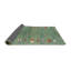 Tapis contemporain vert / rouge-414809061
