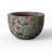 17 in. Large Teal(Upgraded Interior) Concrete Round Planter Pot Handcrfted Plant Bowl with Drainage Holes-687828572-687828573