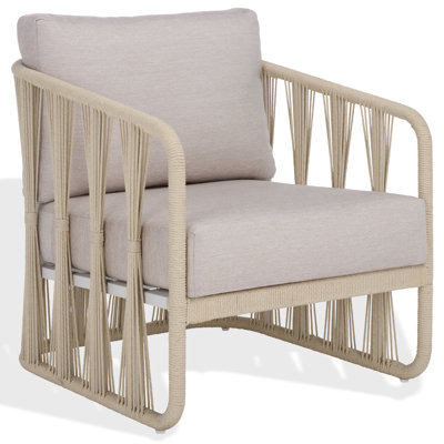 Franklyn Rope And Aluminum Patio Chair