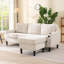 L-shaped Sofa Sectional With Usb, Cup Holder -88529951
