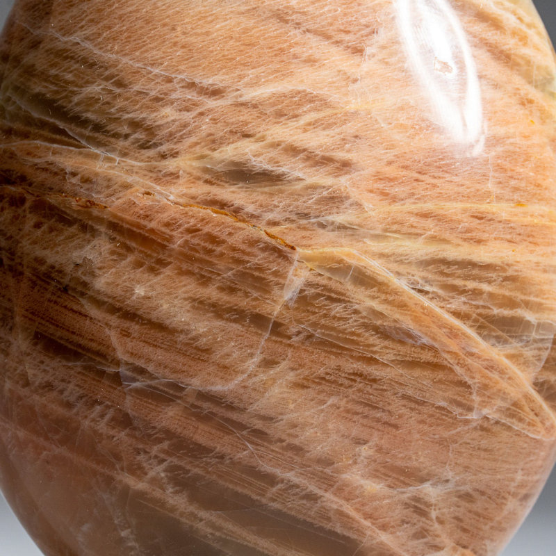 Genuine Polished Peach Moonstone Freeform from Madagascar (3.4 Lbs)