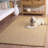 Benevides Natural Fiber Sisal Pile Solid Color Rug-181394353