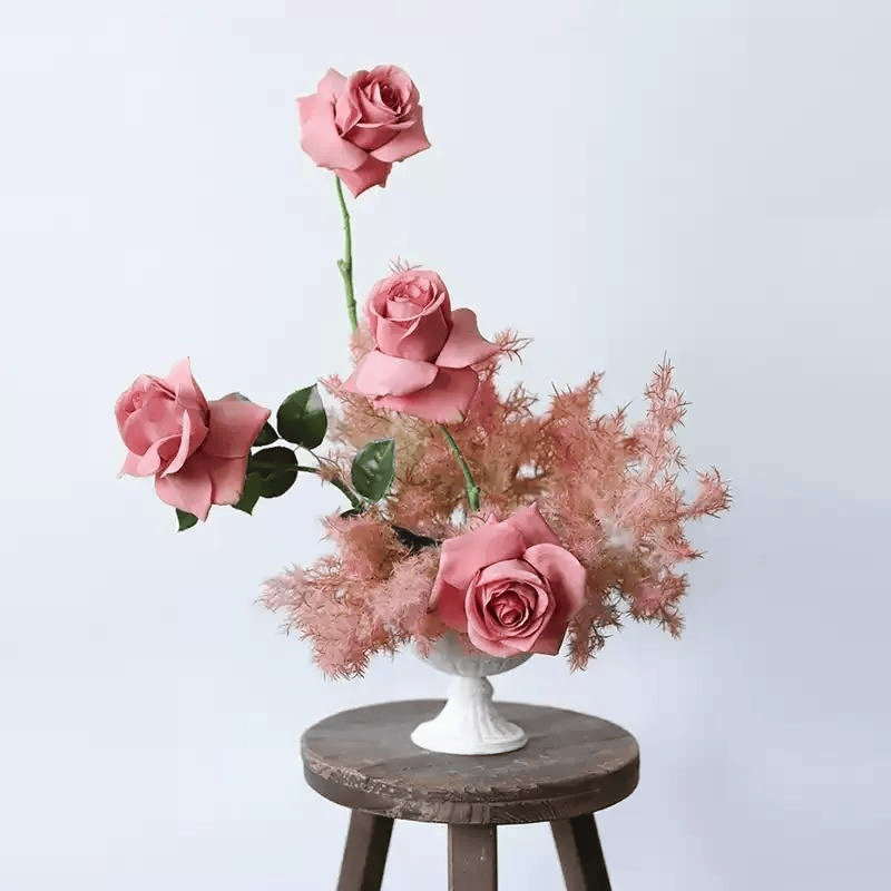 Blush Garden Rose Arrangement Kit (Stems Only)