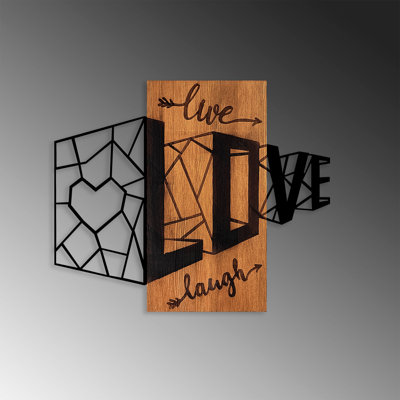 Décoration murale en bois