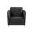 Modern Chic Accent Armchair, Bedroom Chair-627469653