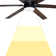 ONE Smart All Seasons 60" Ceiling Fan with Light, Quiet, Alexa/Google, 3 Color LED Lights, Reversible and Light Kit included