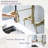 Inhouse Commercial‑Style Pull‑Down Kitchen Faucet with 3‑Function Sprayer, High‑Arc Spout & 304 Stainless Steel Body-69848375