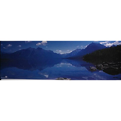 " Beautiful Blue Mountain And Lake Reflection " by Marc Munch