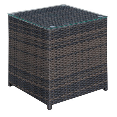 Table d’appoint en verre Bodie