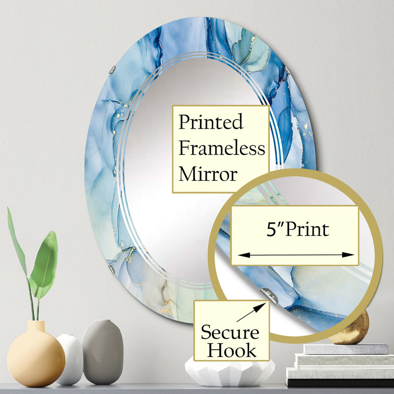 Miroir de salle de bain sans cadre, 30 po x 20 po