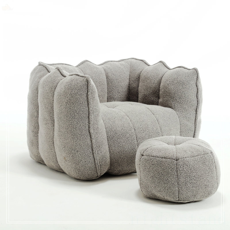 Fauteuil à billes Boneless, Gris