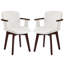 Chaises de salle à manger rembourrées Mid-Century