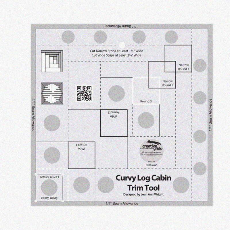 Curvy Log Cabin Trim Tool 8in