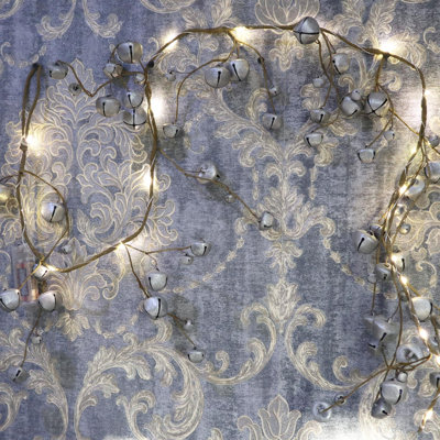 35cm Lighted Faux Garland with Lights