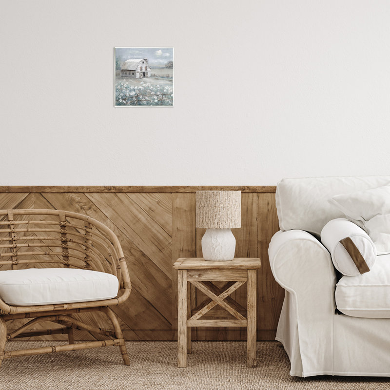  Traditional Barn & Meadow Wall Plaque Art by Sally Swatland