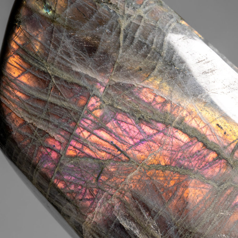 Polished Labradorite Freeform From Madagascar (5.3 Lbs)