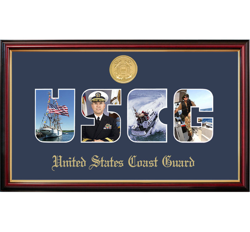 Coast Guard Collage Photo Petite Picture Frame