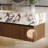48'' Modern Luxury Bathroom Cabinet with Sintered Stone Top, Floating Bathroom Vanity with U-Shaped Cutout Drawer-479718634-479718637