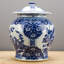 Handmade Porcelain China Ginger Jar